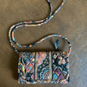 Vera Bradley cross body wristlet